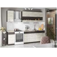 Кухня Маша 2.0 м, дуб крафт белый