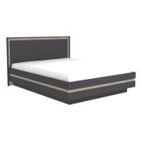 Кровать с основанием 1600 Анона, антрацит Кровать с основанием 1600 Анона, антрацит