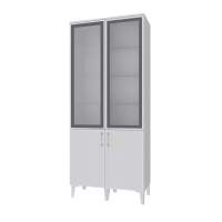 Шкаф-витрина Толедо ТШ-3, Белый