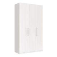 Шкаф комбинированный Валенсия 13.12, Белый шагрень в гостиную