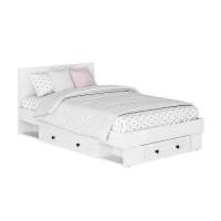 Кровать с ящиками 120х200 КР-06 Софт Кровать с ящиками 120х200 КР-06 Софт