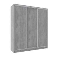 Шкаф-купе трехдверный 2000 Домашний Atelier светлый