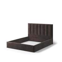 Кровать без основания Лира 140х200, темно-коричневый Кровать без основания Лира 140х200, темно-коричневый