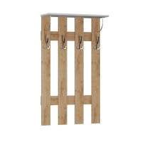 Вешалка Ямайка ЯПВ-1, дуб крафт/белый