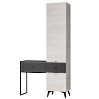 Прихожая Норд ПР-06, Ясень белый, Маренго