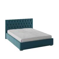 Кровать с ортопедическим основанием Октавия 160х200, Бирюзовый Кровать с ортопедическим основанием Октавия 160х200, Бирюзовый