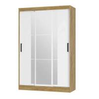 Шкаф-купе Тайм ШКК-03, крафт/белый