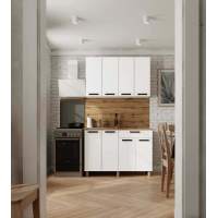 Кухня Осло, 1,2м Карбон Фарфор