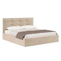 Кровать с подъёмным механизмом 1600 Римини, бежевый 729 Кровать с подъёмным механизмом 1600 Римини, бежевый 729