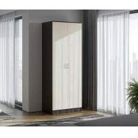 Шкаф для одежды и белья Ронда ШК-20, венге/дуб белфорд в гостиную