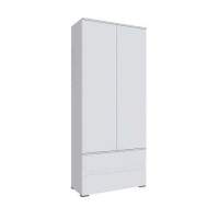 Шкаф для одежды и белья Плейона, белый