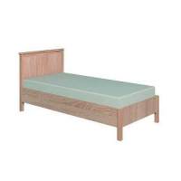 Кровать с ортопедическим основанием (дерево) Sherlock 45 90х200, дуб сонома Кровать с ортопедическим основанием (дерево) Sherlock 45 90х200, дуб сонома