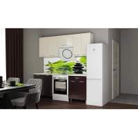 Кухня Танго 2м.,с окапом, Ваниль;Горький шоколад