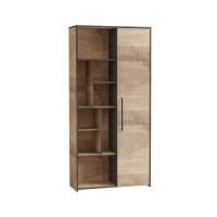 Шкаф-стеллаж 13.206 Трувор Дуб Гранж Песочный, Интра в гостиную