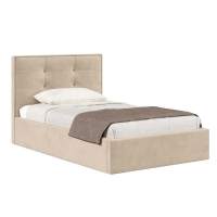Кровать с подъёмным механизмом 1200 Римини, бежевый 729 Кровать с подъёмным механизмом 1200 Римини, бежевый 729
