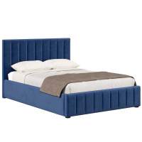 Кровать с подъёмным механизмом 1800 Верона, темно-синий Кровать с подъёмным механизмом 1800 Верона, темно-синий