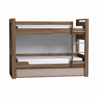 Кровать двухъярусная Nature 90 90х190, дуб табачный Кровать двухъярусная Nature 90 90х190, дуб табачный