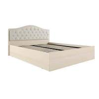 Кровать с подъемным механизмом Дели 160х200, дуб молочный/карамель Кровать с подъемным механизмом Дели 160х200, дуб молочный/карамель
