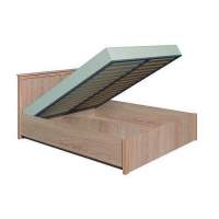 Кровать с подъемным механизмом Sherlock 43.2 140х200, дуб сонома