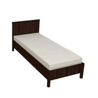 Кровать с ортопедическим основанием (дерево) Sherlock 45 90х200, орех Кровать с ортопедическим основанием (дерево) Sherlock 45 90х200, орех