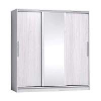 Шкаф-купе с зеркалом Strike 2000 Ясень Анкор светлый