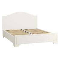 Кровать с ортопедическим основанием и опорами Ливерпуль 13.27.01, Белый, Ясень ваниль Кровать с ортопедическим основанием и опорами Ливерпуль 13.27.01, Белый, Ясень ваниль