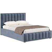 Кровать с подъёмным механизмом 1400 Анкона, темно-серый Кровать с подъёмным механизмом 1400 Анкона, темно-серый