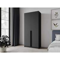 Шкаф распашной с полками Феникс, графит