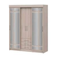 Шкаф-купе Фортуна, ясень шимо светлый