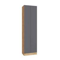 Шкаф для одежды Руэлла, графит в гостиную