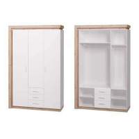 15 Шкаф 3-х дверный (3 ящика) Люмен в гостиную