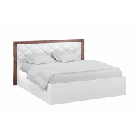 Кровать с ортопедическим основанием Мадлен 160х200, дуб бомонд какао Кровать с ортопедическим основанием Мадлен 160х200, дуб бомонд какао