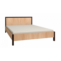 Кровать с ортопедическим основанием (дерево) Bauhaus 4 120х200, дуб сонома Кровать с ортопедическим основанием (дерево) Bauhaus 4 120х200, дуб сонома