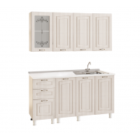 8Р1 Шкаф-стол рабочий 2-дверный Прованс 2