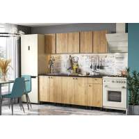 Кухонный гарнитур КГ 1 2.0 м, дуб золотой