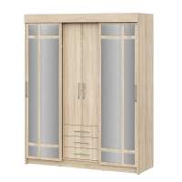 Шкаф-купе Фортуна, дуб сонома