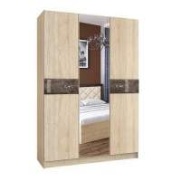 Шкаф 3-х створчатый Мадлен (Дуб шале мореный)