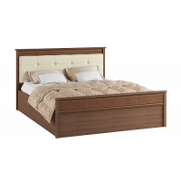 Кровать с настилом ЛДСП Ливорно ЛКР-1 160х200, орех Кровать с настилом ЛДСП Ливорно ЛКР-1 160х200, орех