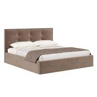 Кровать с подъёмным механизмом 1600 Римини, какао 019 Кровать с подъёмным механизмом 1600 Римини, какао 019