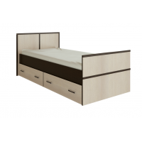 Кровать с проложками ДСП Сакура LIGHT 90х200 Кровать с проложками ДСП Сакура LIGHT 90х200