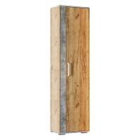 Шкаф для одежды Кензо, крафт/бетон в гостиную