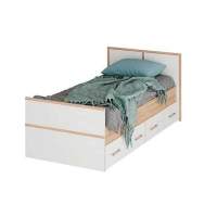 Кровать с реечным настилом Сакура LIGHT 90х200, дуб сонома Кровать с реечным настилом Сакура LIGHT 90х200, дуб сонома