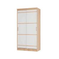 Шкаф-купе Сакура 114 см, дуб сонома