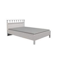 Кровать с ортопедическим основанием (металл) Sherlock 47 Люкс 160х200, ясень светлый Кровать с ортопедическим основанием (металл) Sherlock 47 Люкс 160х200, ясень светлый