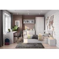 Кровать с основанием из ЛДСП 90*200 "Гамма 20" Кровать с основанием из ЛДСП 90*200 "Гамма 20"