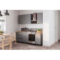 Готовая кухня Асти 1,6м, Графит