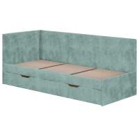 Кровать Лео КР-49, Белый, Шарли бриз