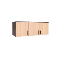 Антресоль для шкафа 120 см Лагуна, венге/дуб молочный в гостиную