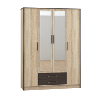 Лирика Шкаф 4-х створчатый