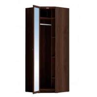 Шкаф угловой с зеркалом Sherlock 63, орех